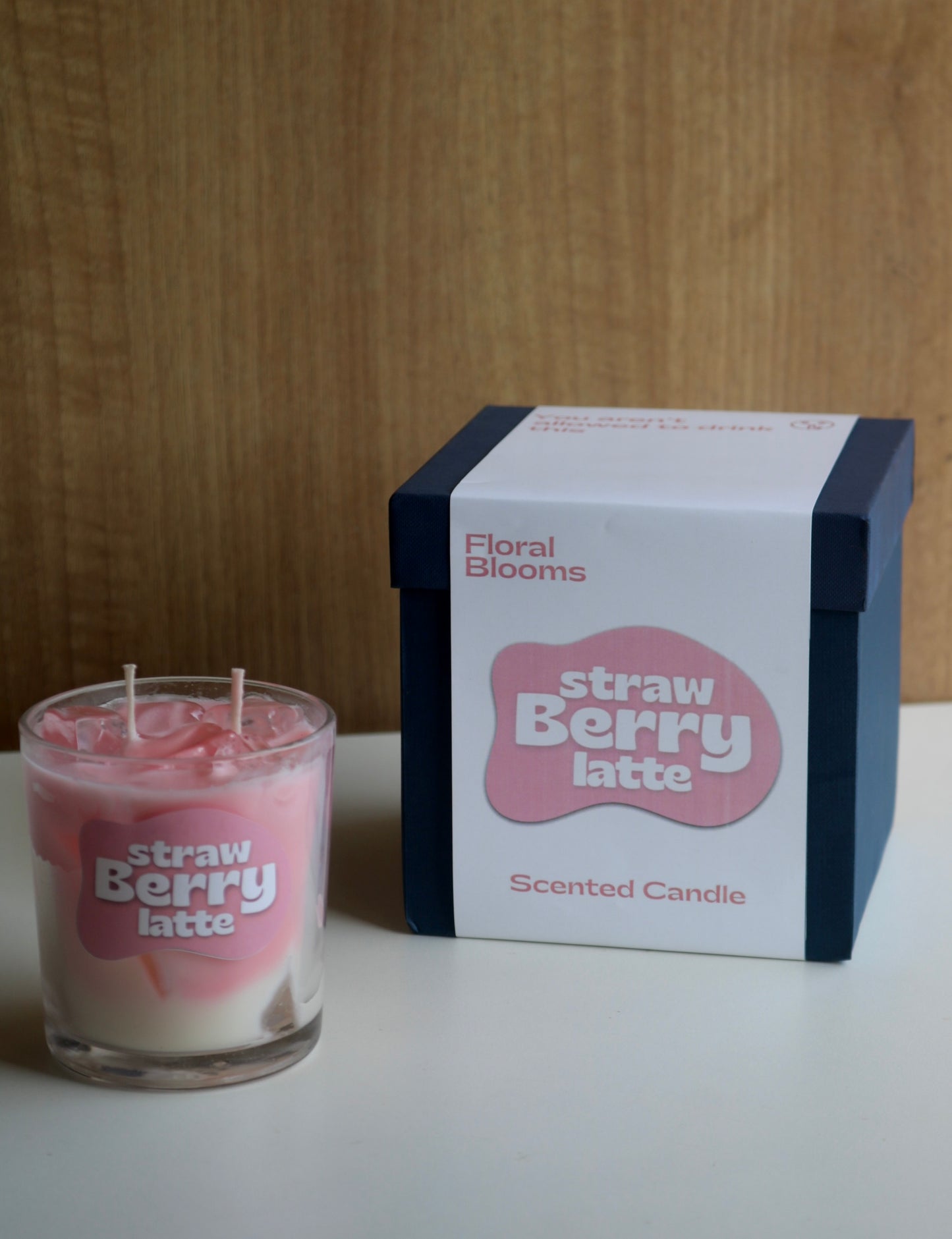 Strawberry Latte Candle