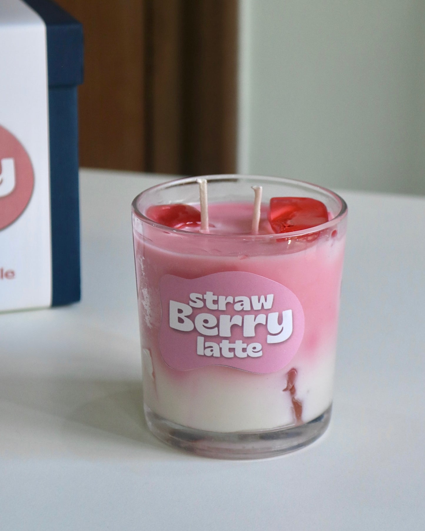Strawberry Latte Candle