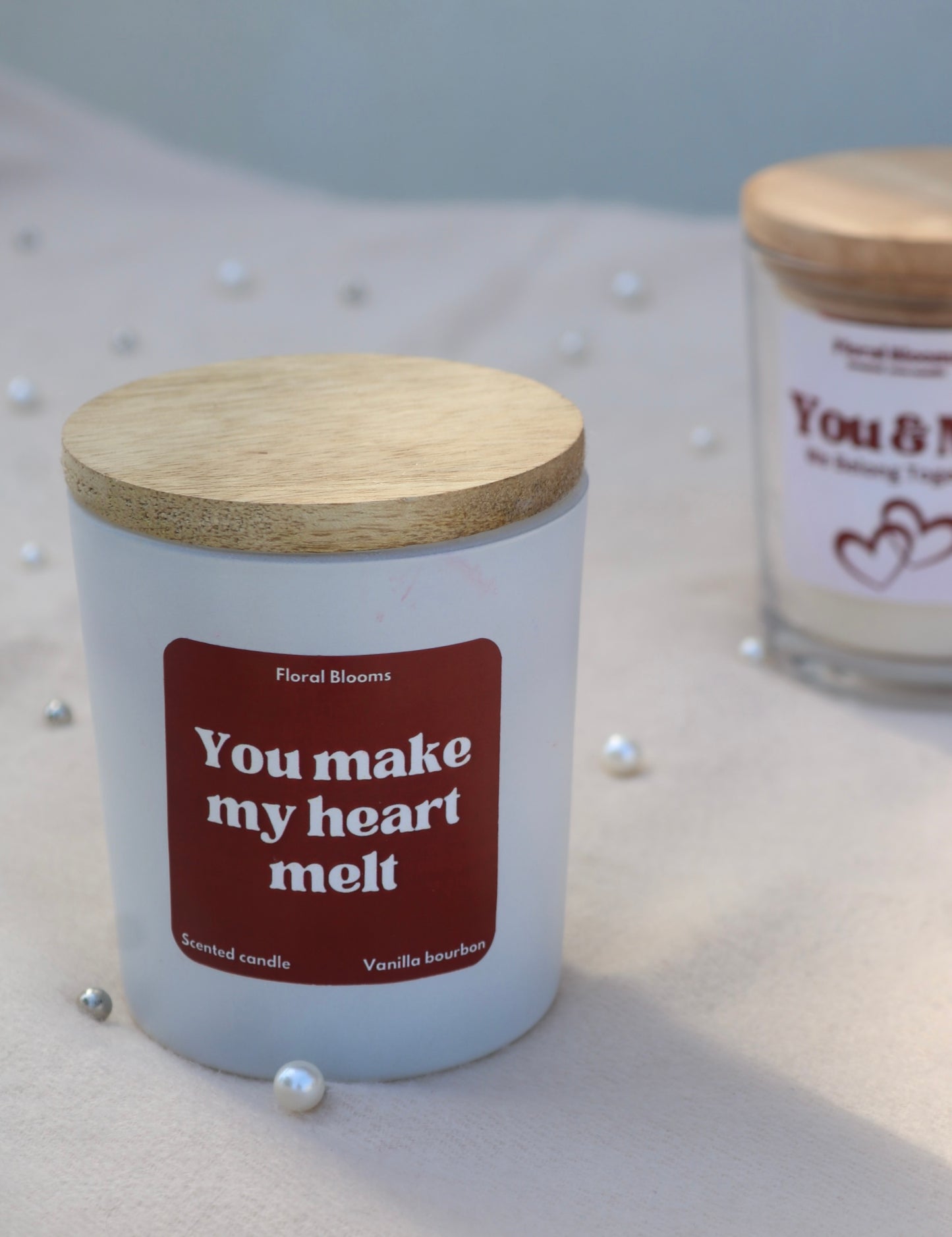 “You make my heart melt” Scented Candle