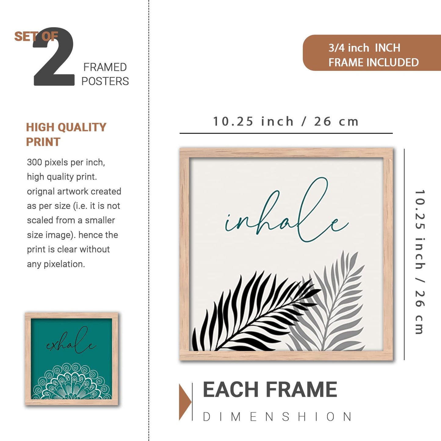 Wall Paintings Set Of 4