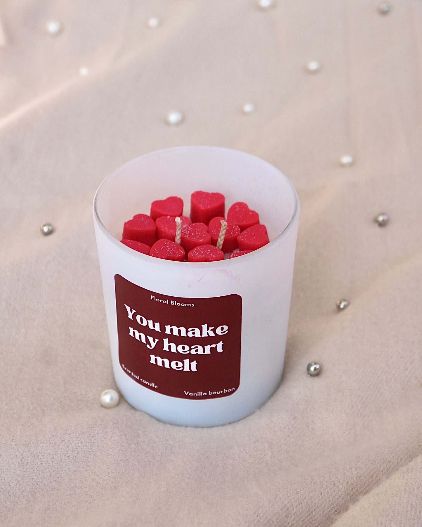 “You make my heart melt” Scented Candle