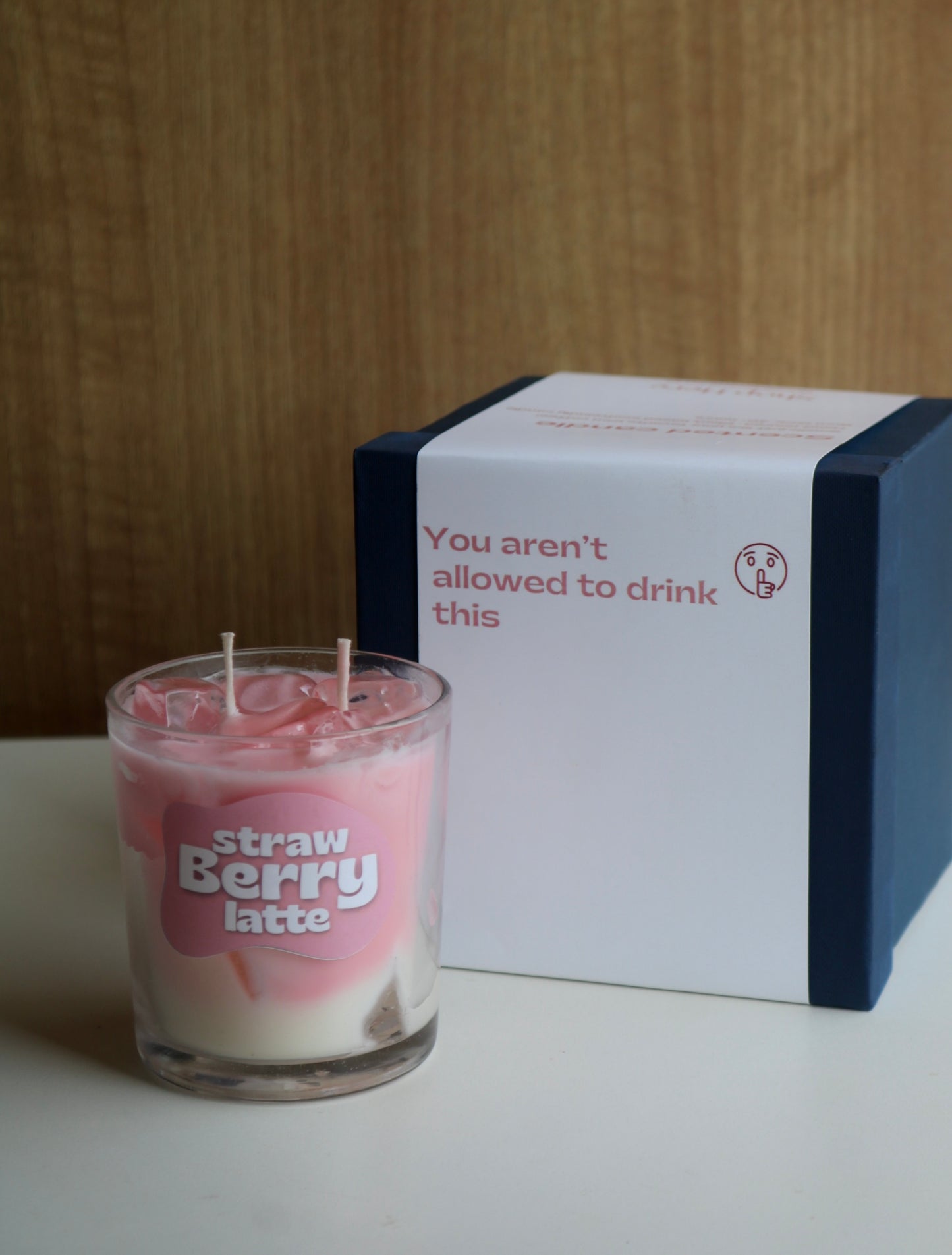 Strawberry Latte Candle