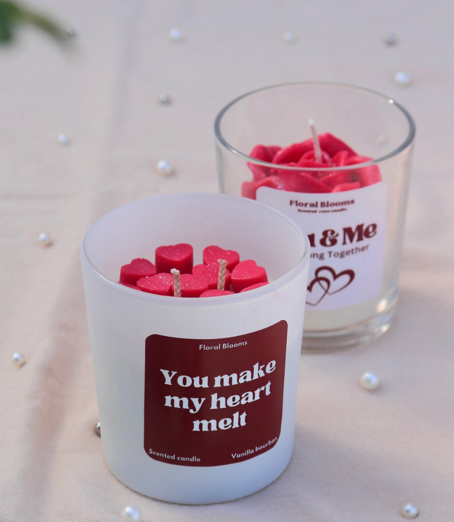 “You make my heart melt” Scented Candle