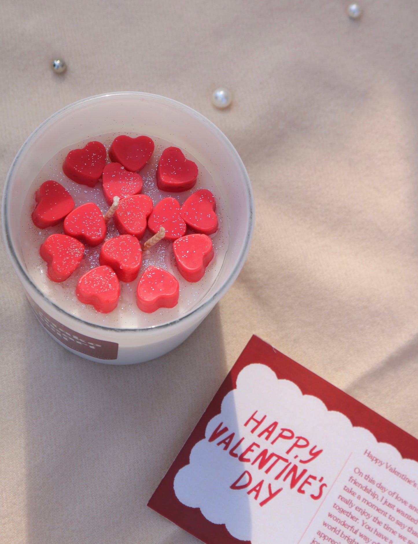 “You make my heart melt” Scented Candle