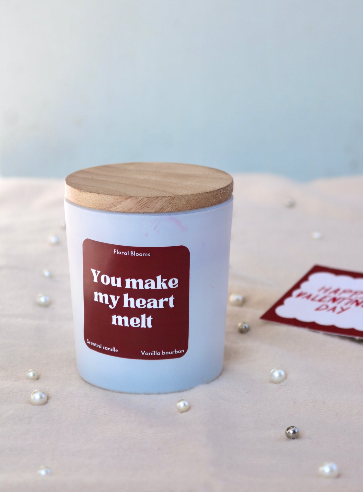“You make my heart melt” Scented Candle