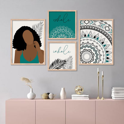 Wall Paintings Set Of 4
