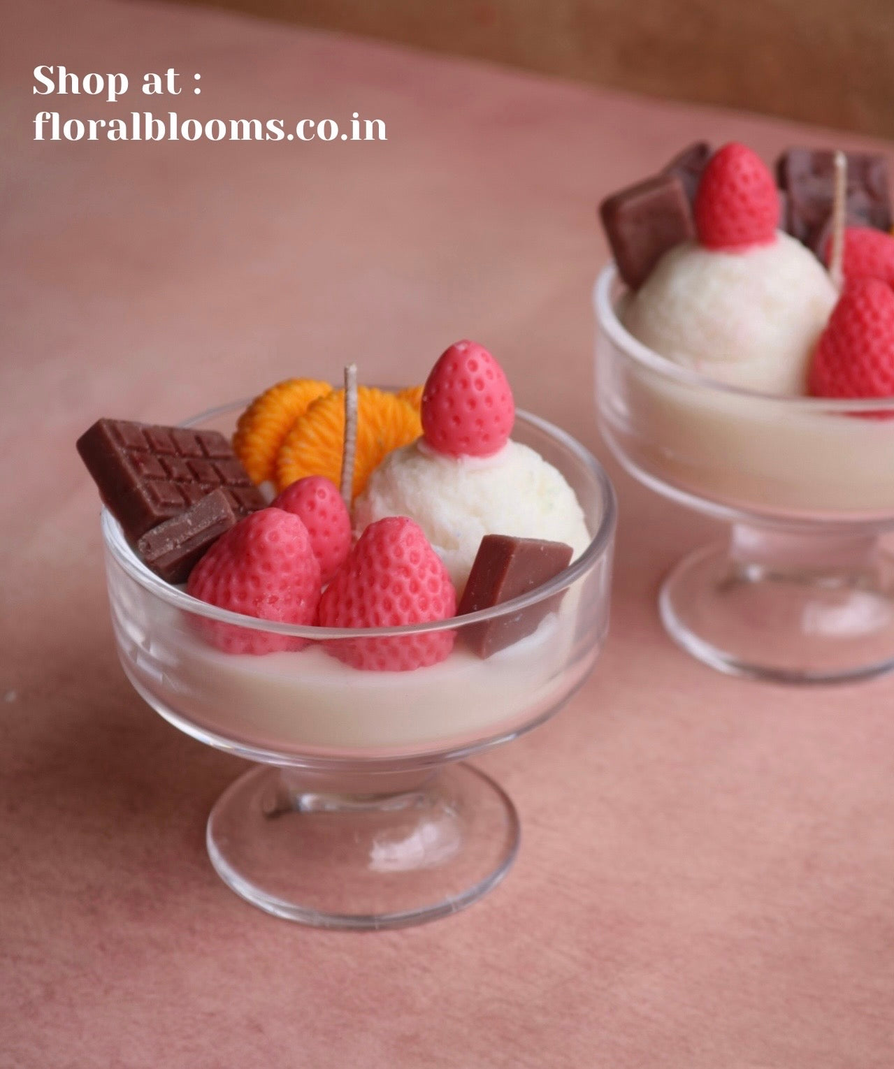 Ice cream candle