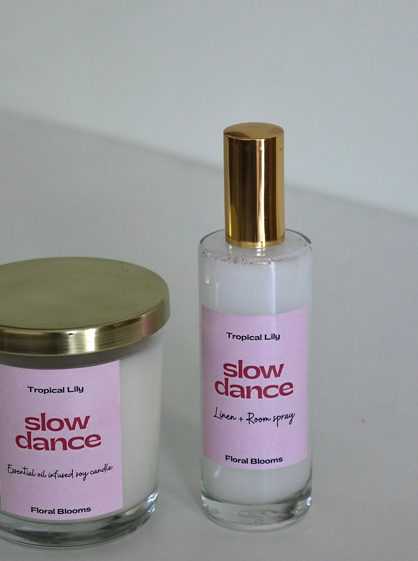 Tropical Lily Room Spray & Candle Set