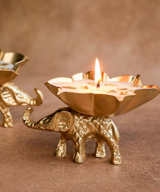 Set of two Gajraj scented candles