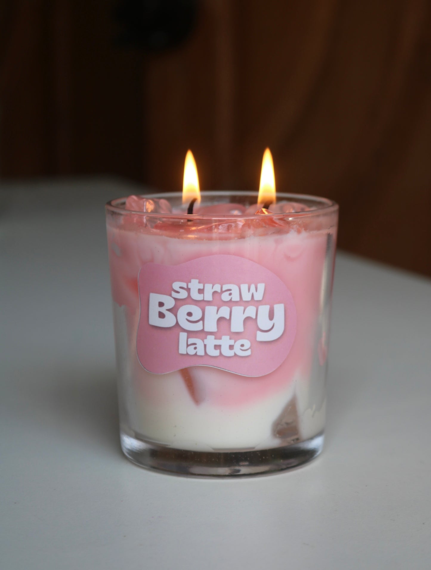 Strawberry Latte Candle