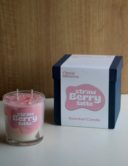 Strawberry Latte Candle