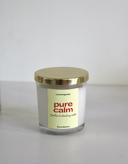 Lemongrass Room Spray & Candle Set
