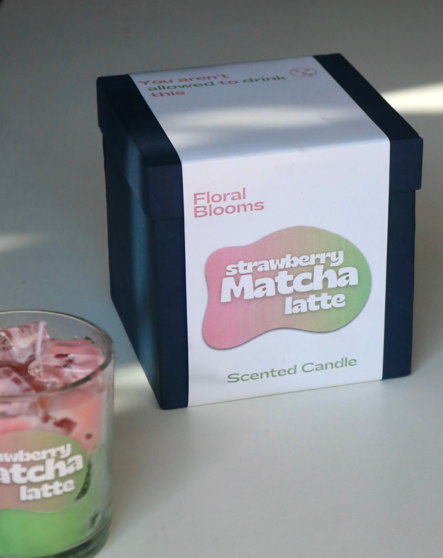 Strawberry Matcha Latte Candle