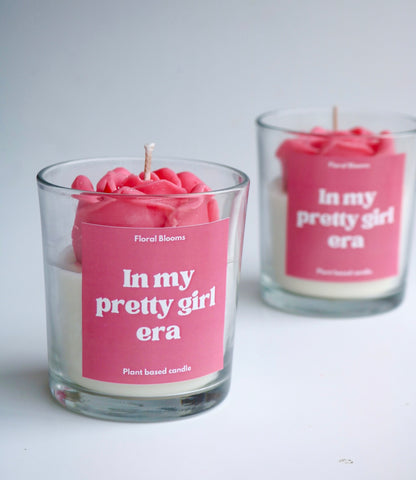 In my pretty girl era scented candle