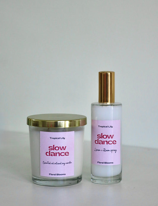 Tropical Lily Room Spray & Candle Set