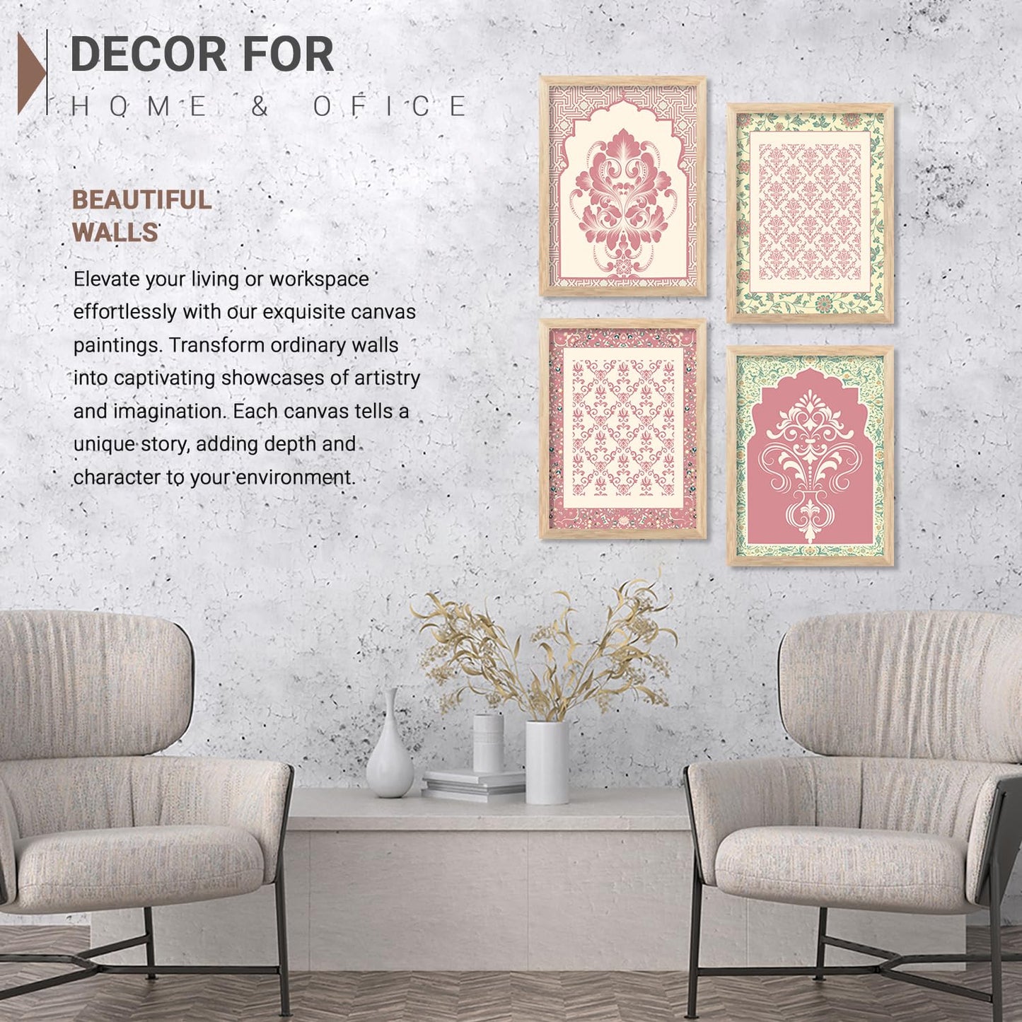 Wall Paintings- Pack of 6