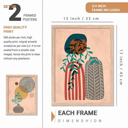 Wall Paintings set of 2