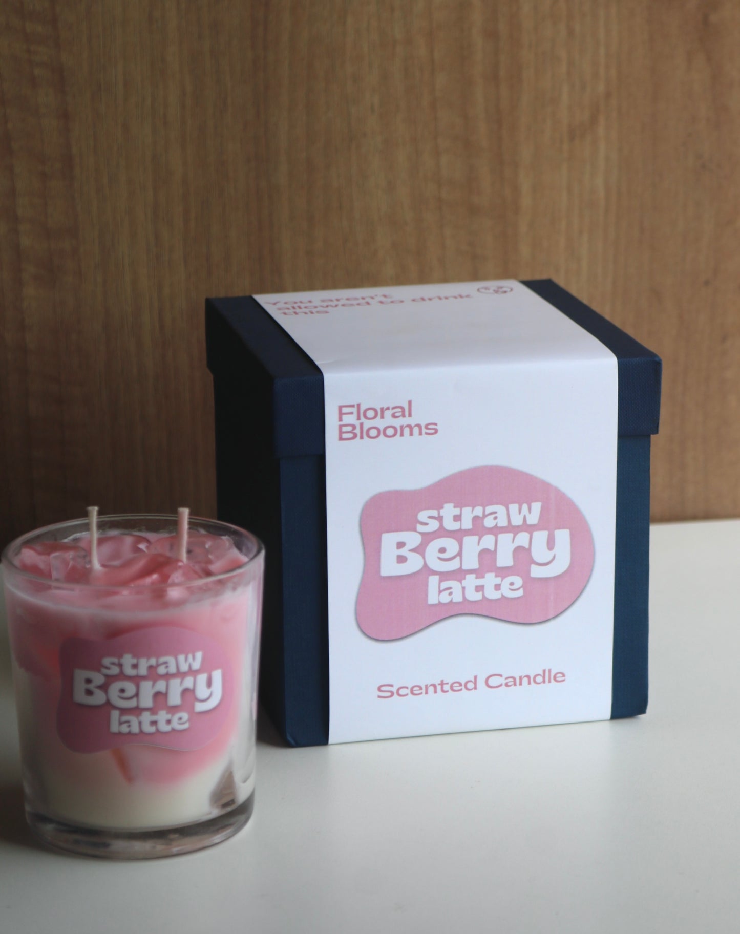 Strawberry Latte Candle