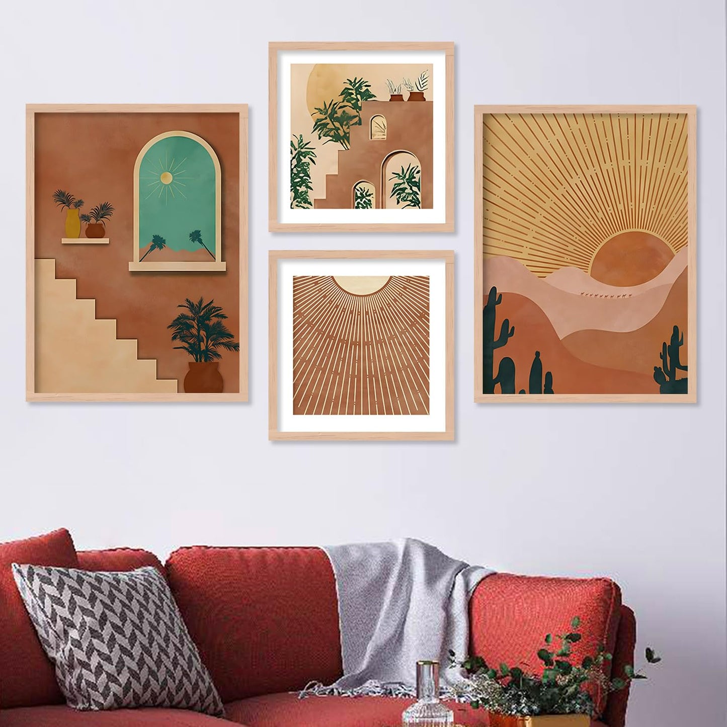 Morden art - Pack Of 4