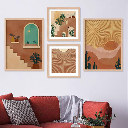 Morden art - Pack Of 4