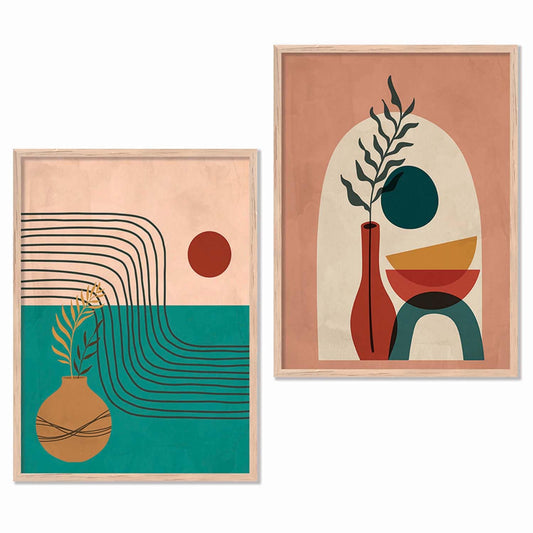 Wall Paintings set of 2