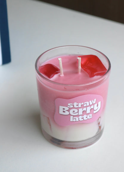 Strawberry Latte Candle