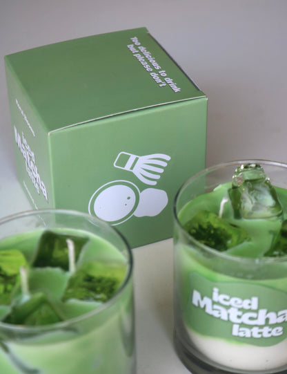 Iced Matcha Latte Candle
