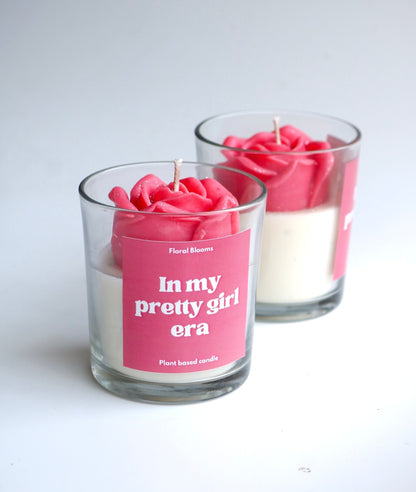 In my pretty girl era scented candle