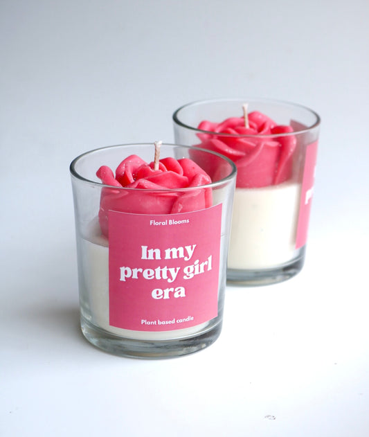 In my pretty girl era scented candle