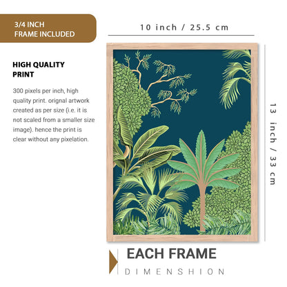 Traditional wall painting set of 6