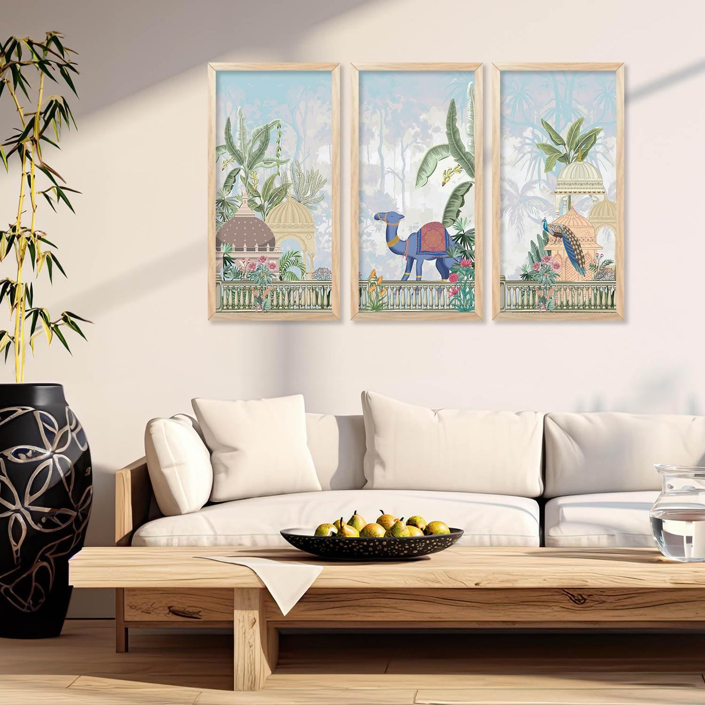 Traditional Wall Paintings Set of 3