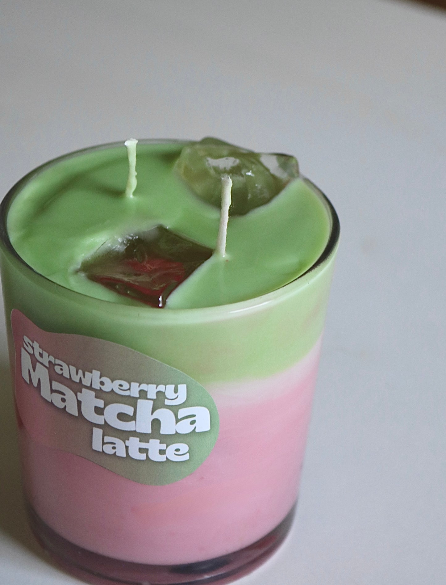 Strawberry Matcha Latte Candle