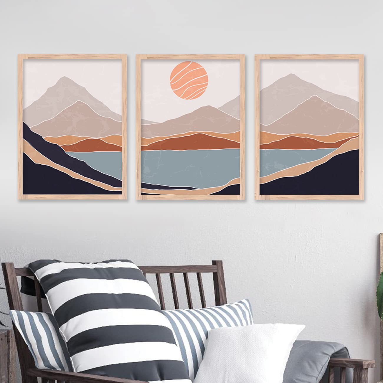 Wall Paintings Set of 3