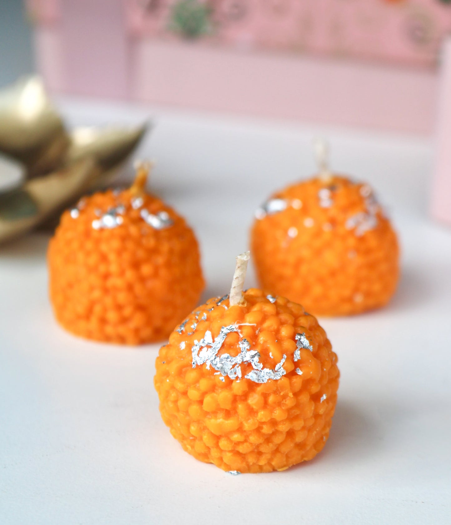 Ladoo scented candles- Box Of 4
