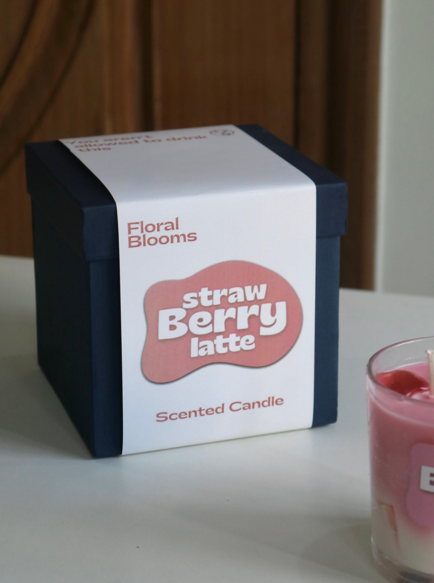 Strawberry Latte Candle