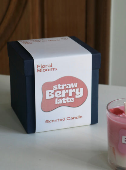 Strawberry Latte Candle