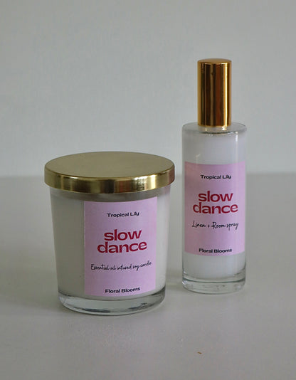 Tropical Lily Room Spray & Candle Set