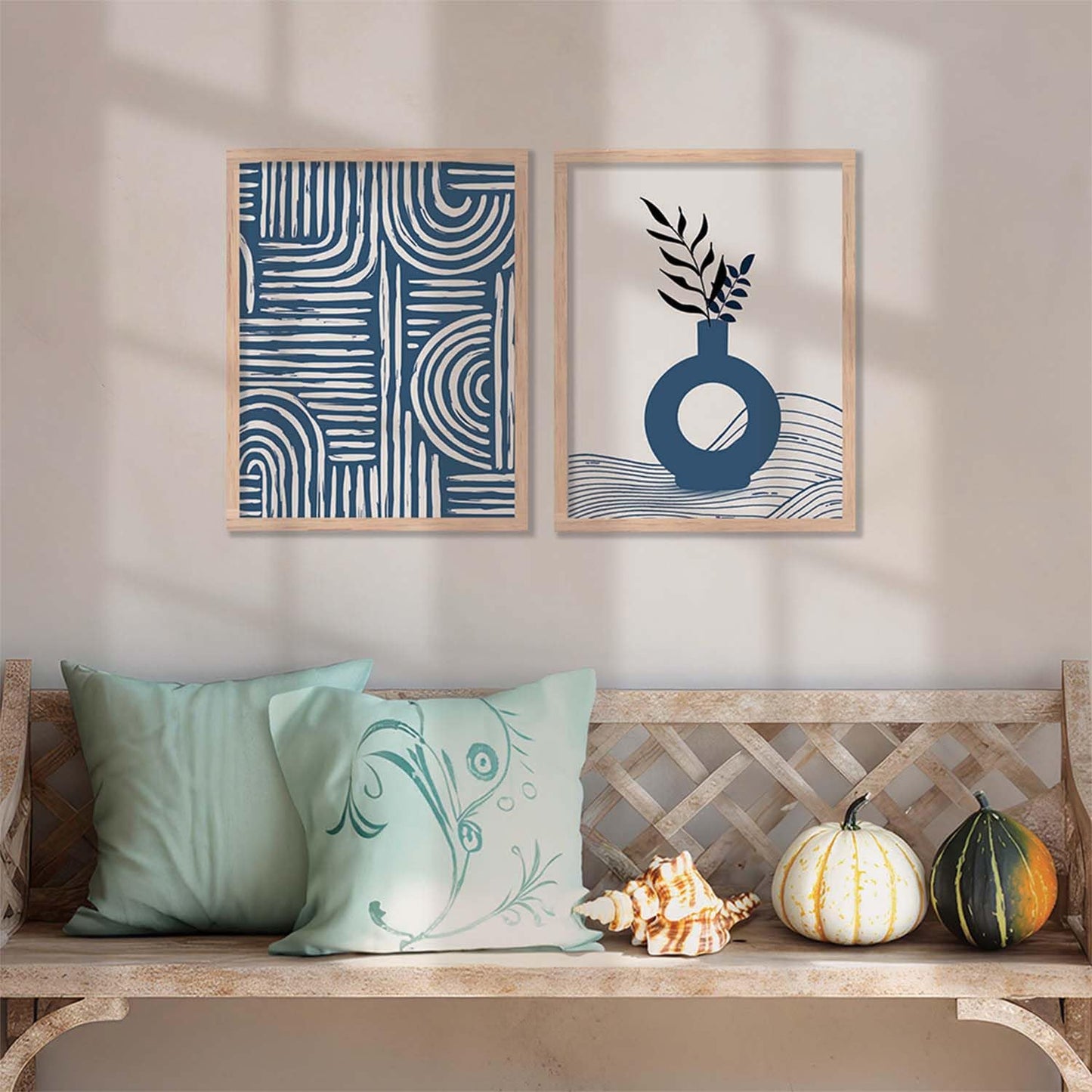 Wall paintings Set of 2