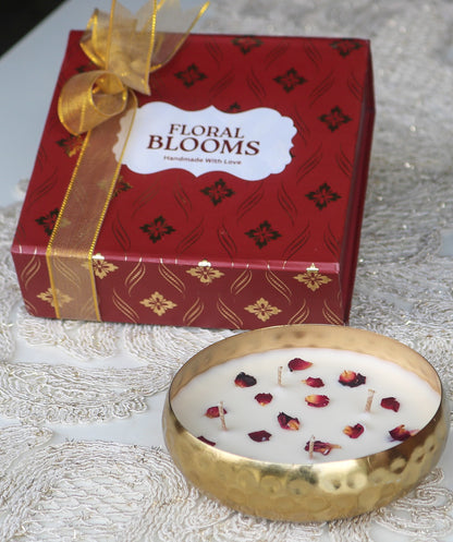 Hammered urli Scented Candle