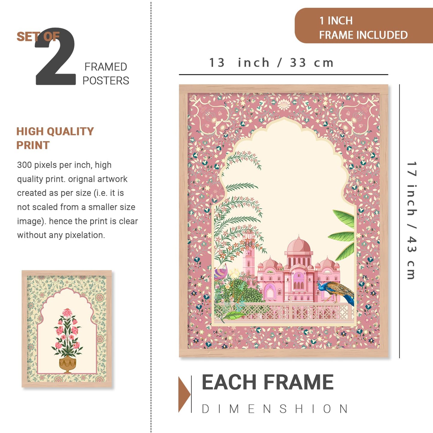 Wall Paintings- Pack of 6