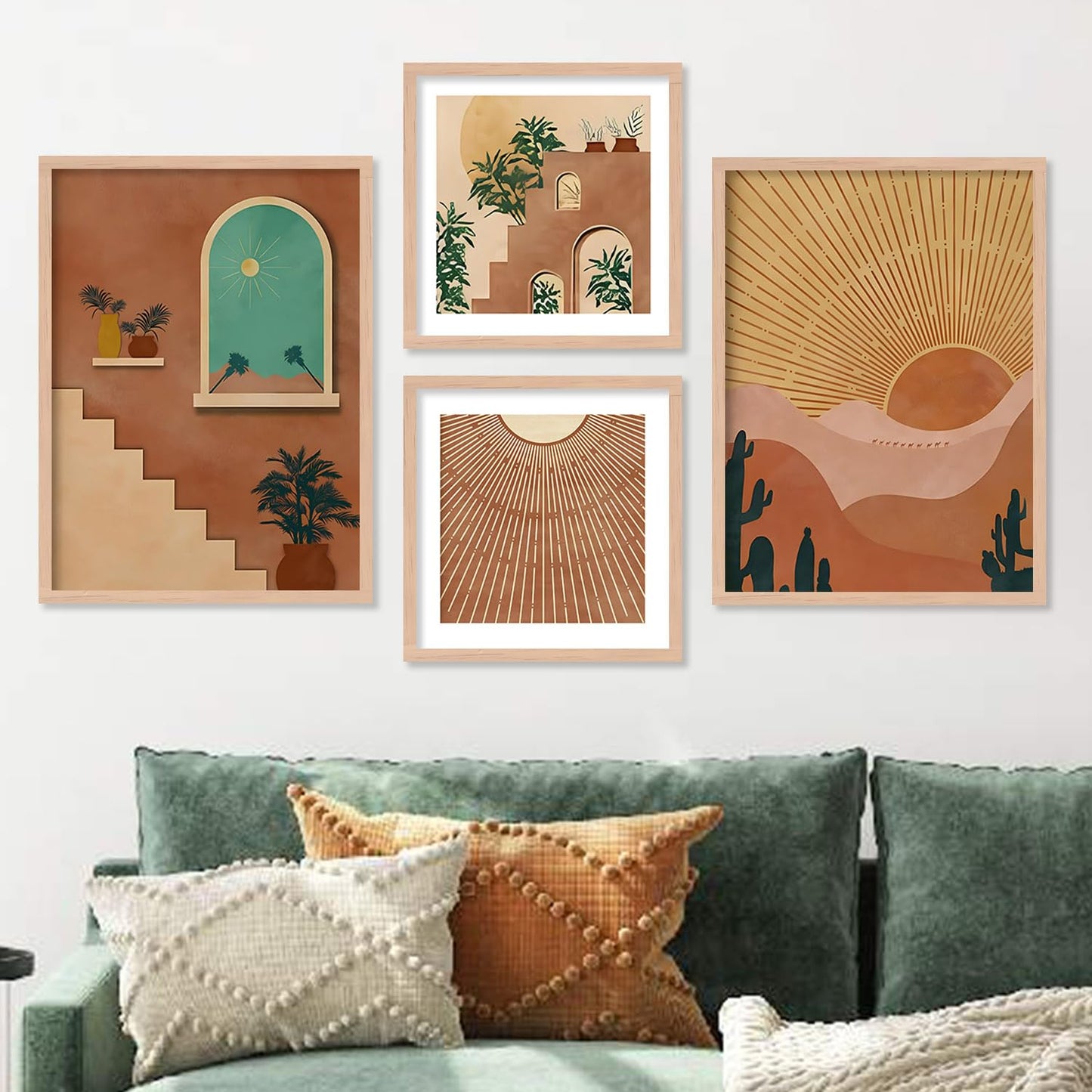 Morden art - Pack Of 4