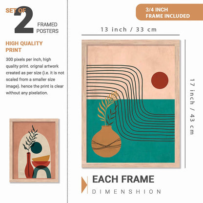 Wall Paintings set of 2