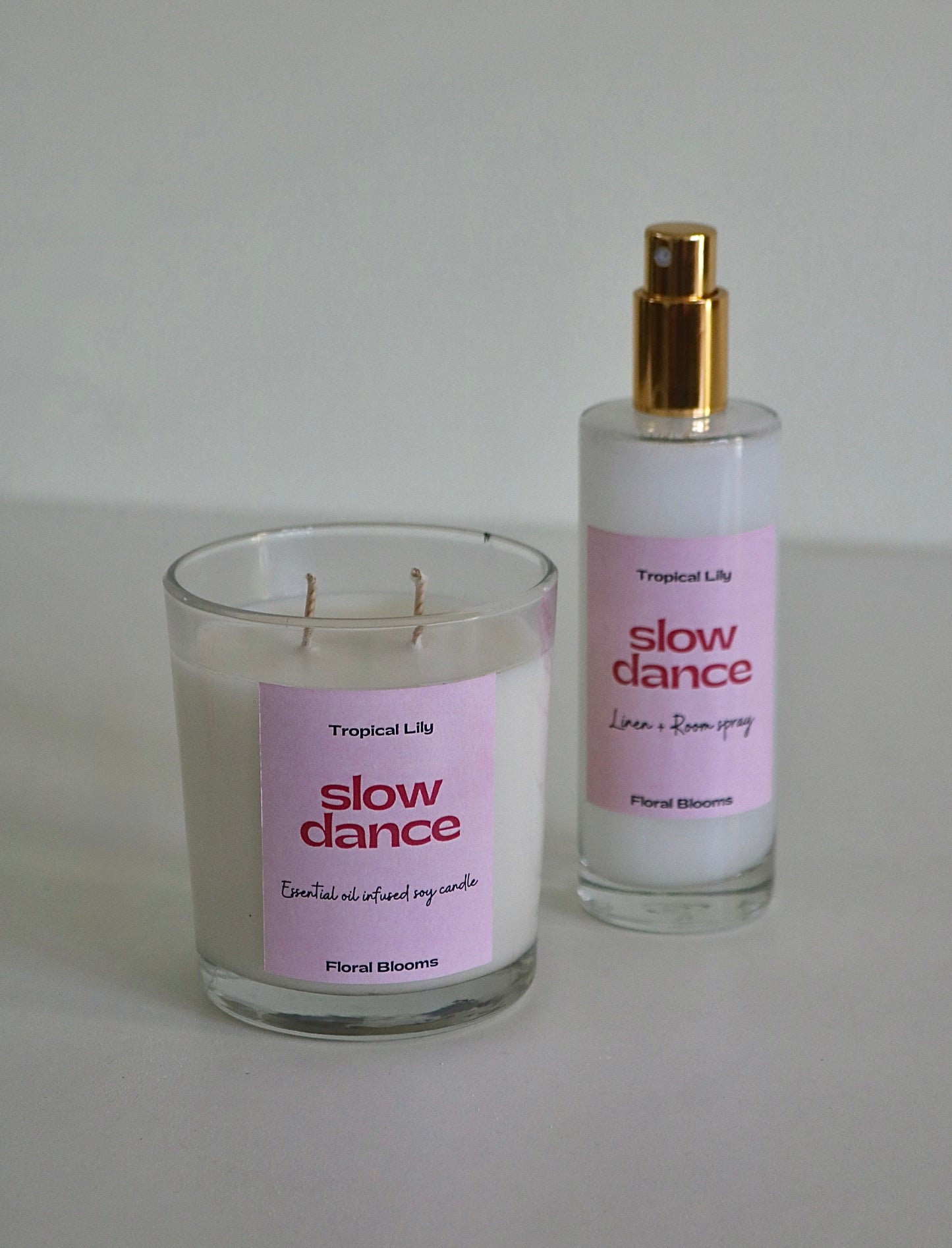 Tropical Lily Room Spray & Candle Set