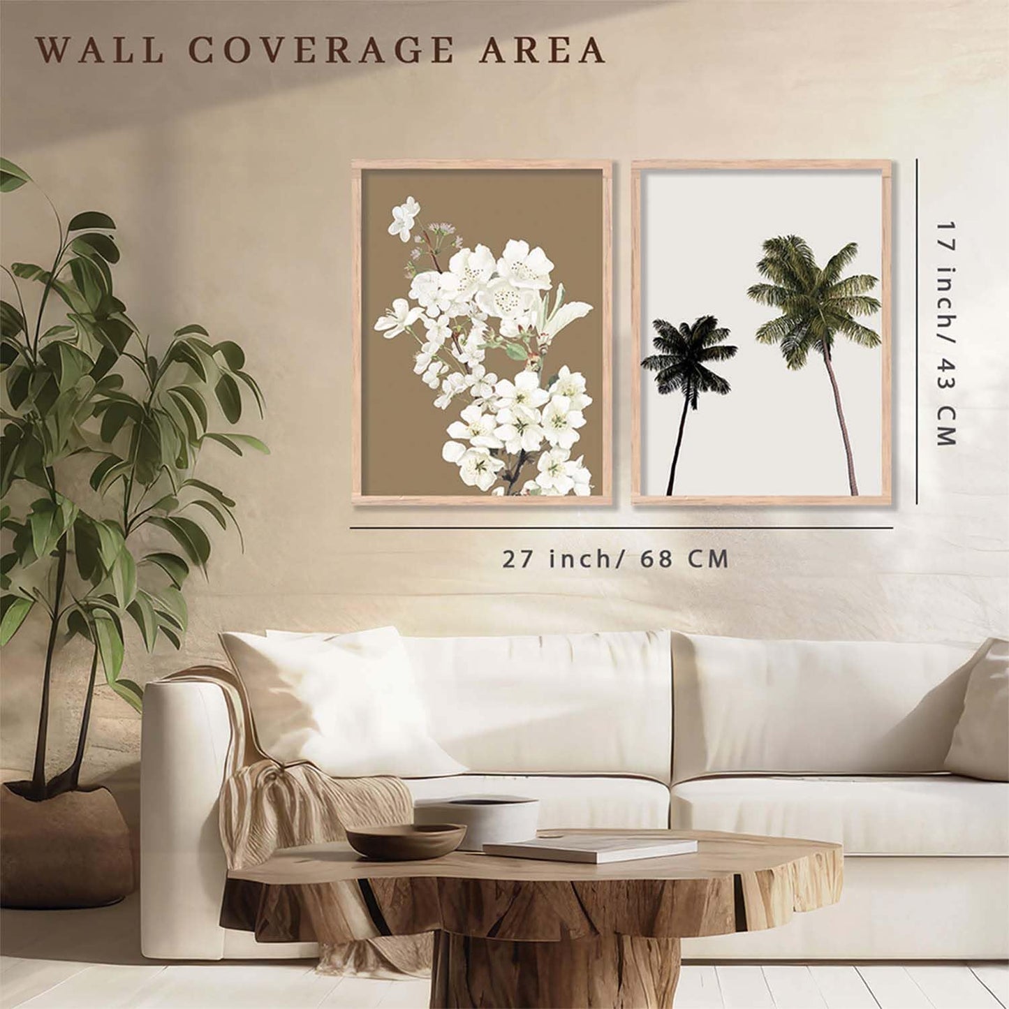 Wall painting , Pack of 2