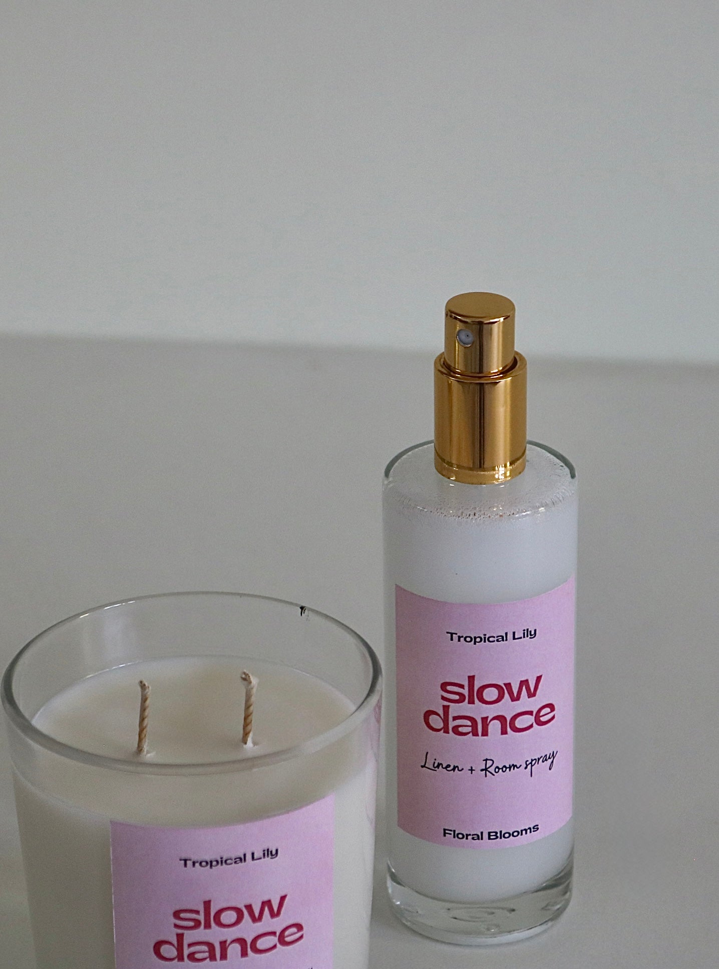 Tropical Lily Room Spray & Candle Set