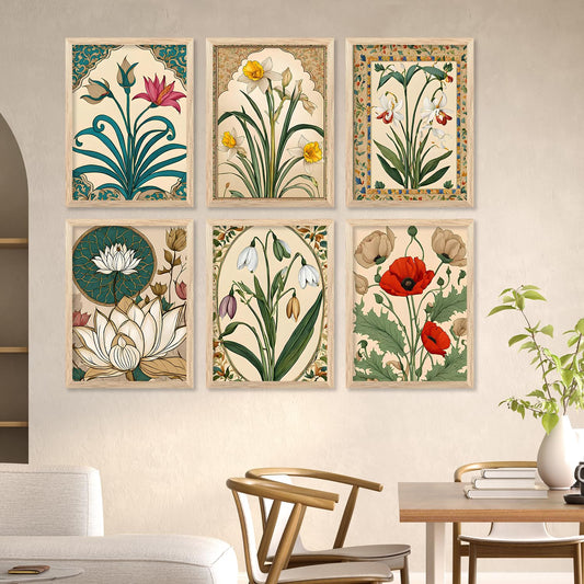 Madhubani Painting set of 6