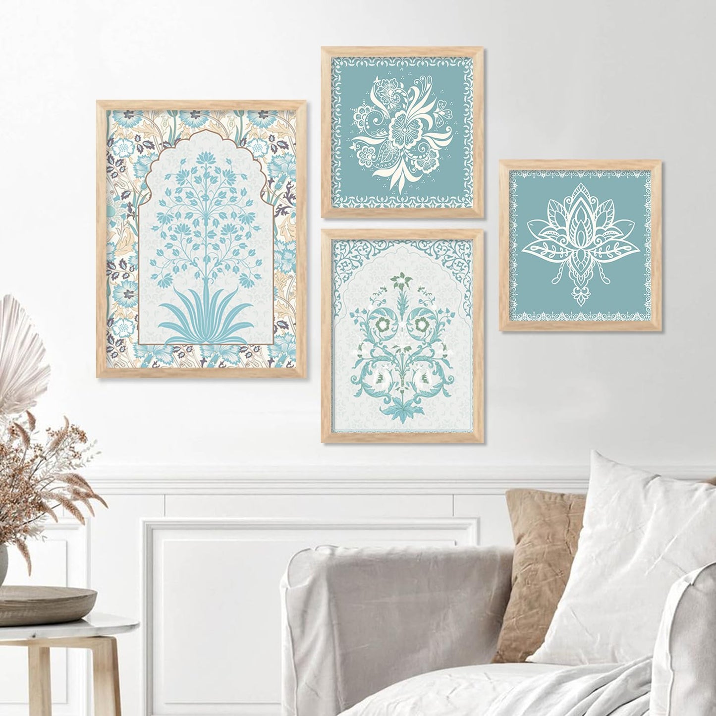 Wall Paintings Set of 4