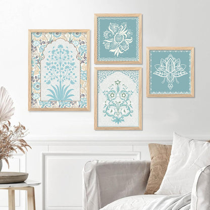 Wall Paintings Set of 4