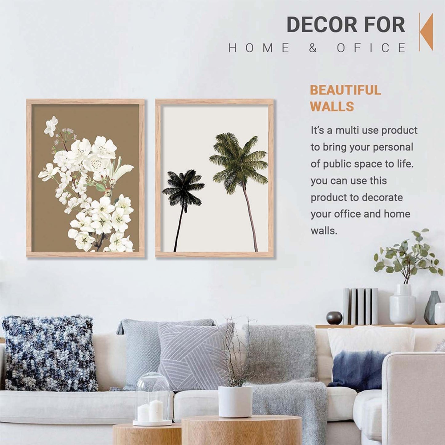 Wall painting , Pack of 2
