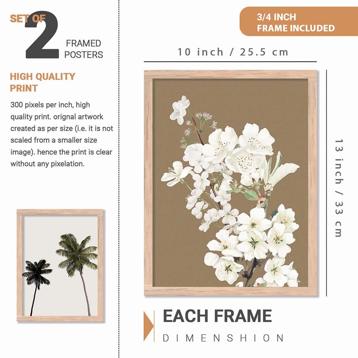 Wall painting , Pack of 2